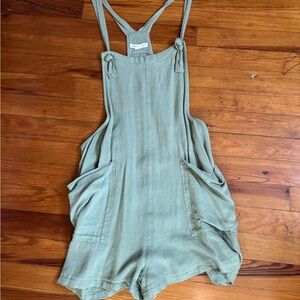 Aeropostale Olive Green Jumpsuit